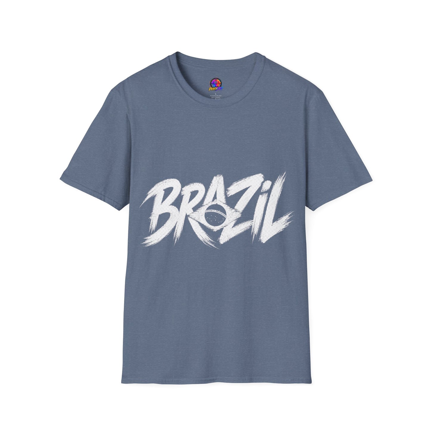 Brazil Minimal Marble Waves T-Shirt