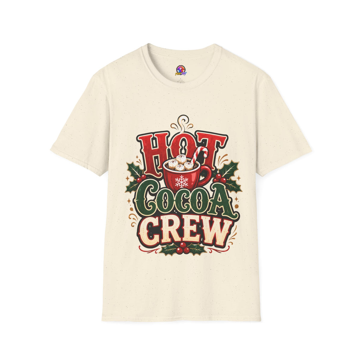 Hot Cocoa Crew T‑Shirt — Cozy Holiday Hot Chocolate Graphic Tee