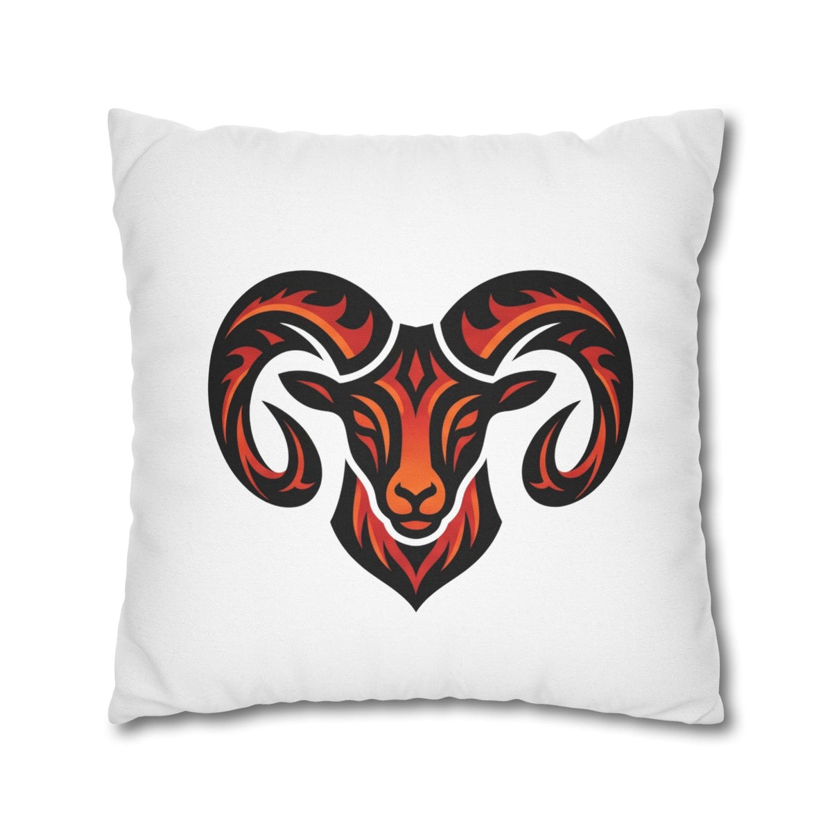 Aries Fiery Ram Head Pillowcase