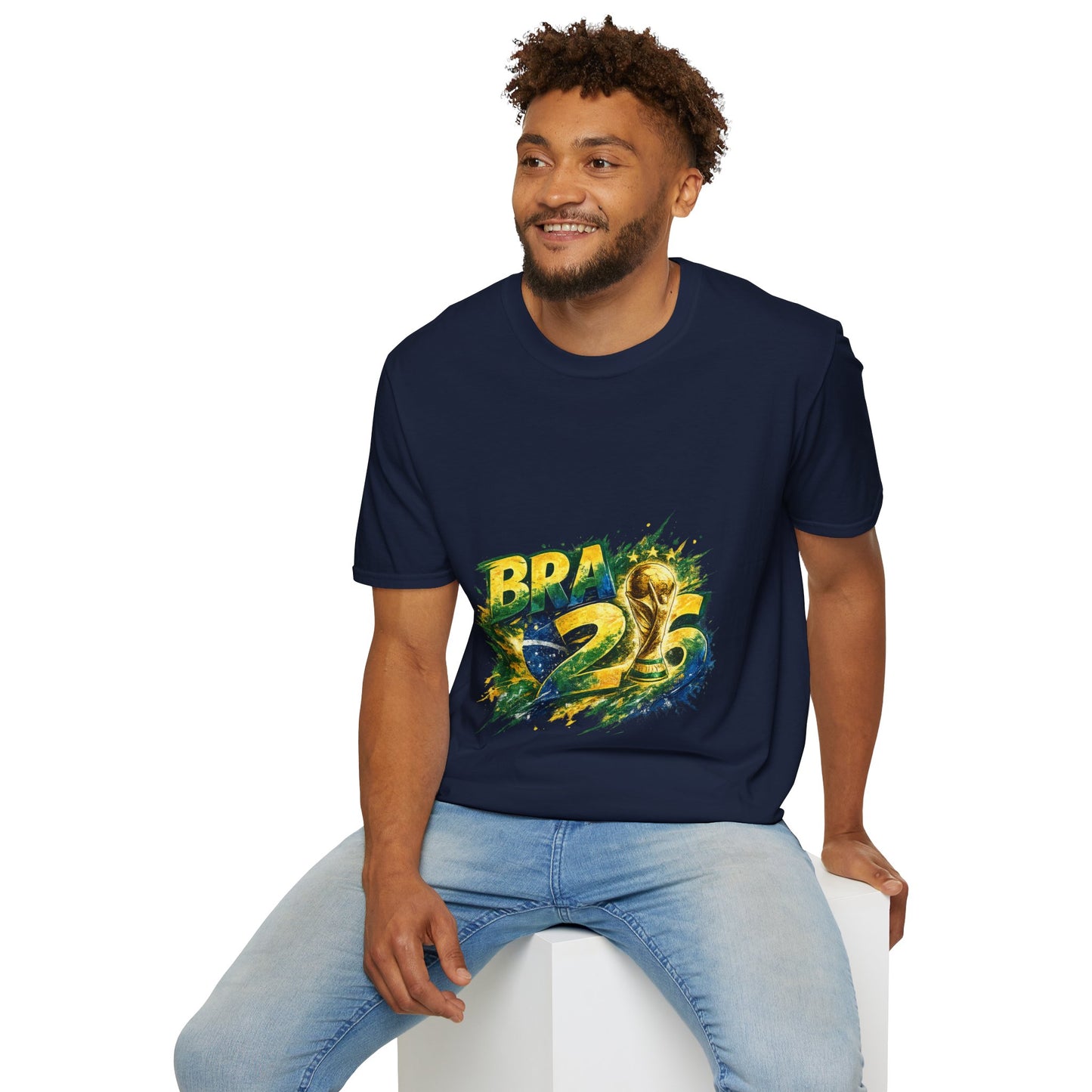 Brazil 25 T‑Shirt — Brazil Soccer World Cup Graphic Tee
