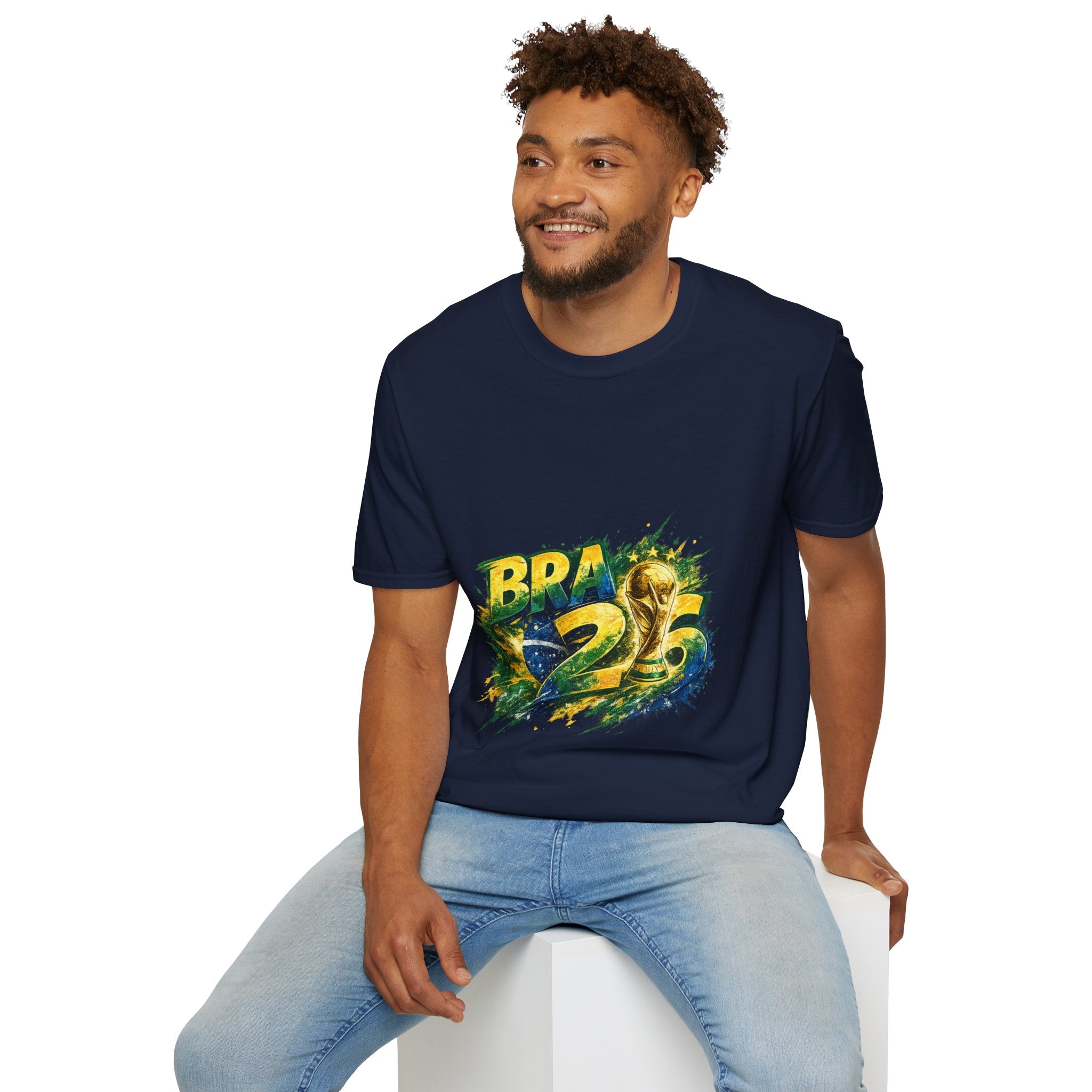 Brazil 25 T‑Shirt — Brazil Soccer World Cup Graphic Tee