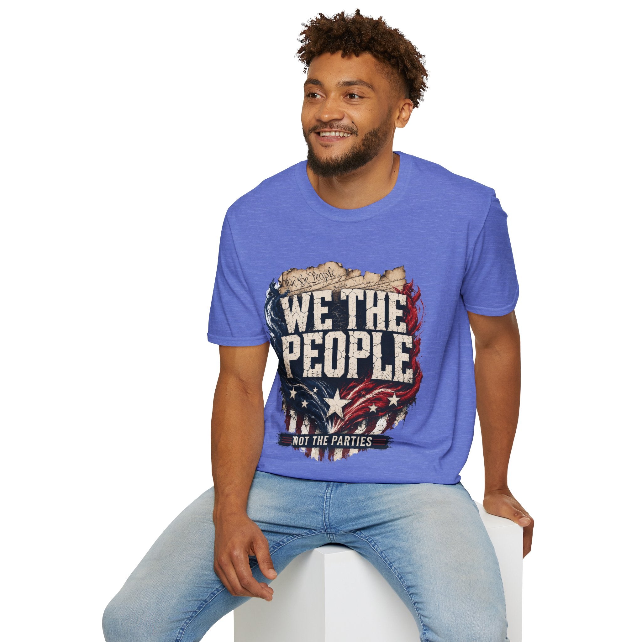 We The People T‑Shirt — Patriotic Americana Tee with ‘We The People’ Design