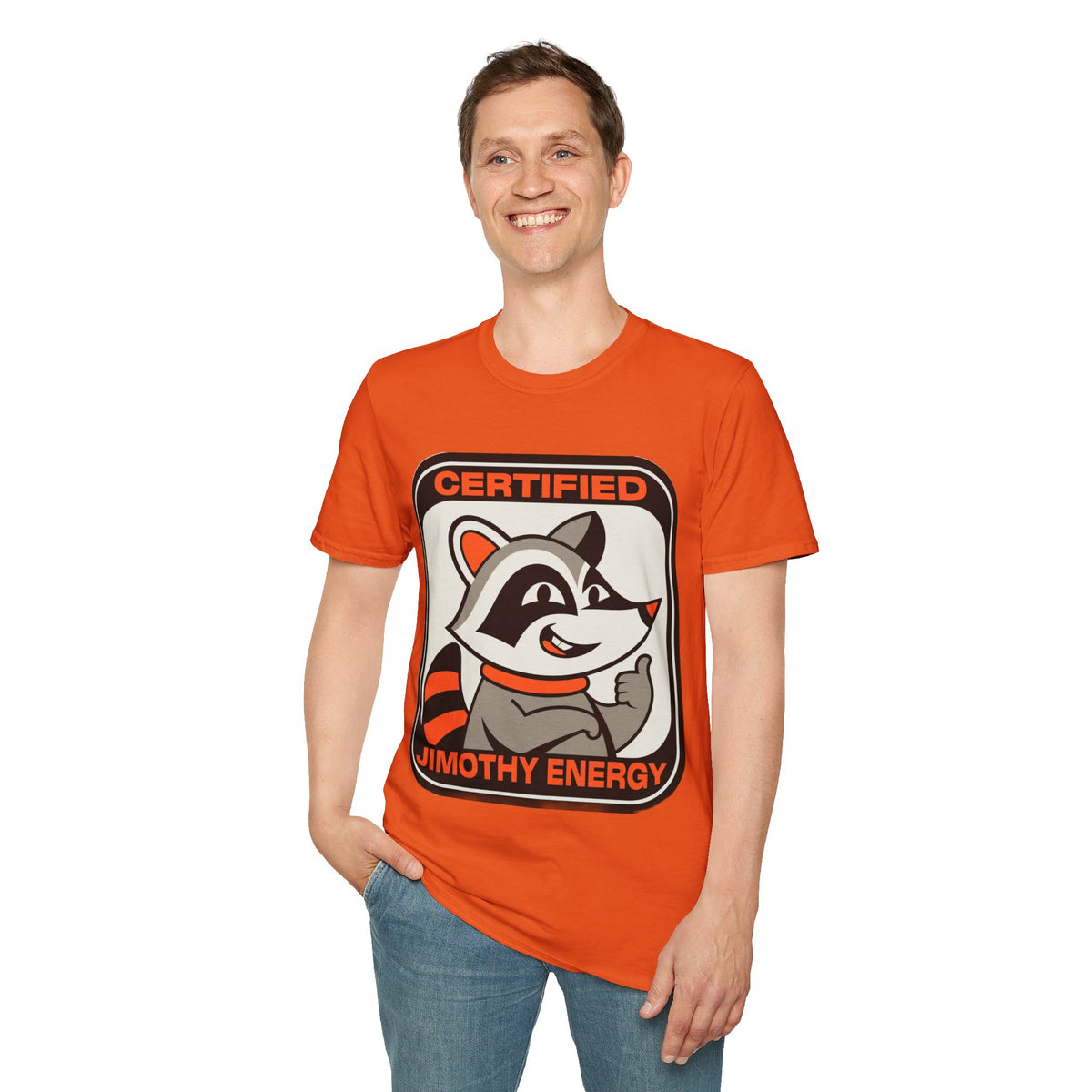 Certified Timothy Energies T-Shirt — Retro Raccoon Graphic Tee - Trending Now - August 2026