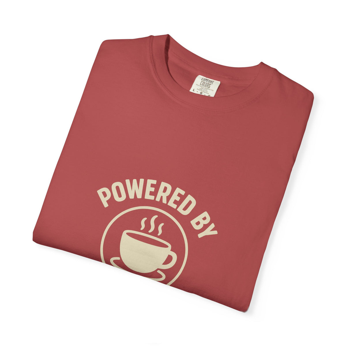 Christmas Baking T-Shirt — "Powered by Coffee and Christmas Baking"- Trending Now - October 2026