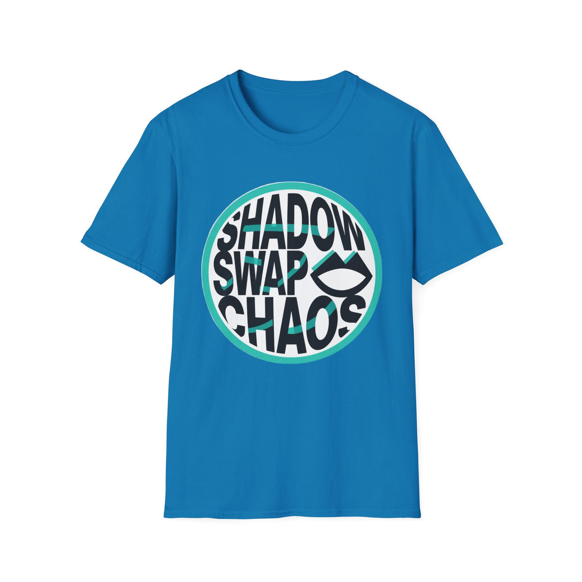 Shadow Swap Chaos T-Shirt — Retro Circular Surf/Skate Graphic Tee - Trending Now - August 2026