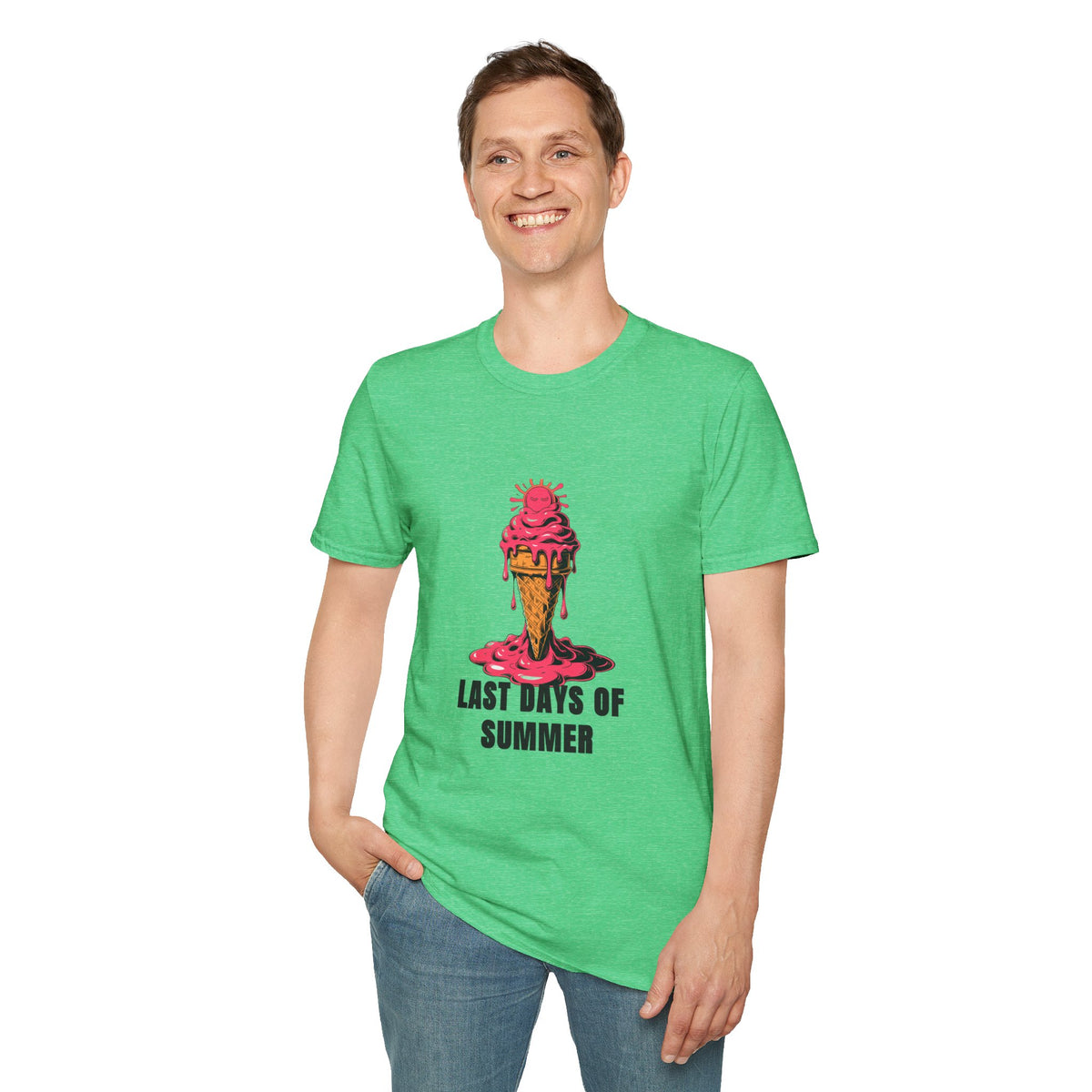 Ice Cream Melt T-Shirt — "Last Days of Summer" Graphic Tee - Trending Now - August 2026