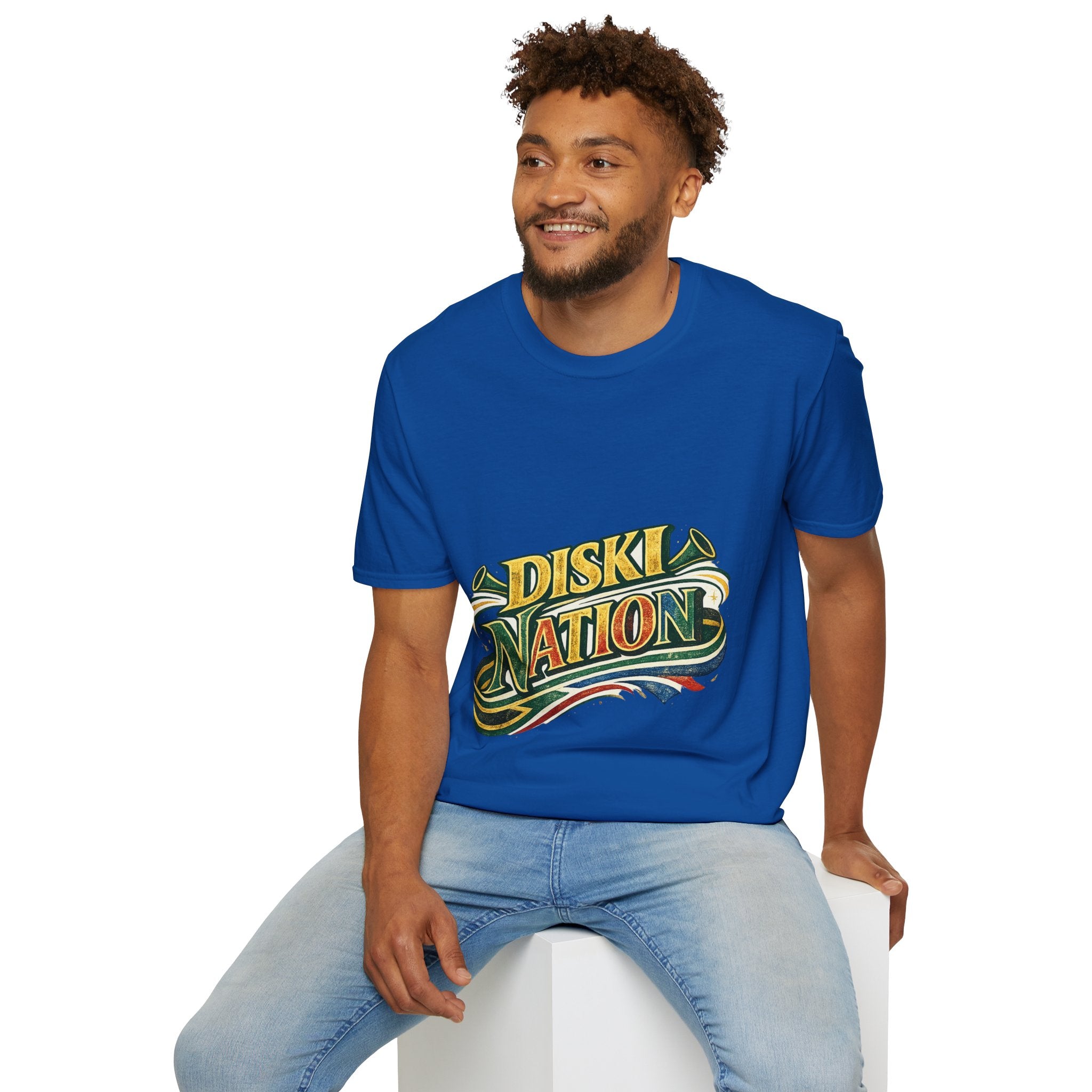 South Africa Diski Nation T-Shirt — Retro Reggae Graphic Tee