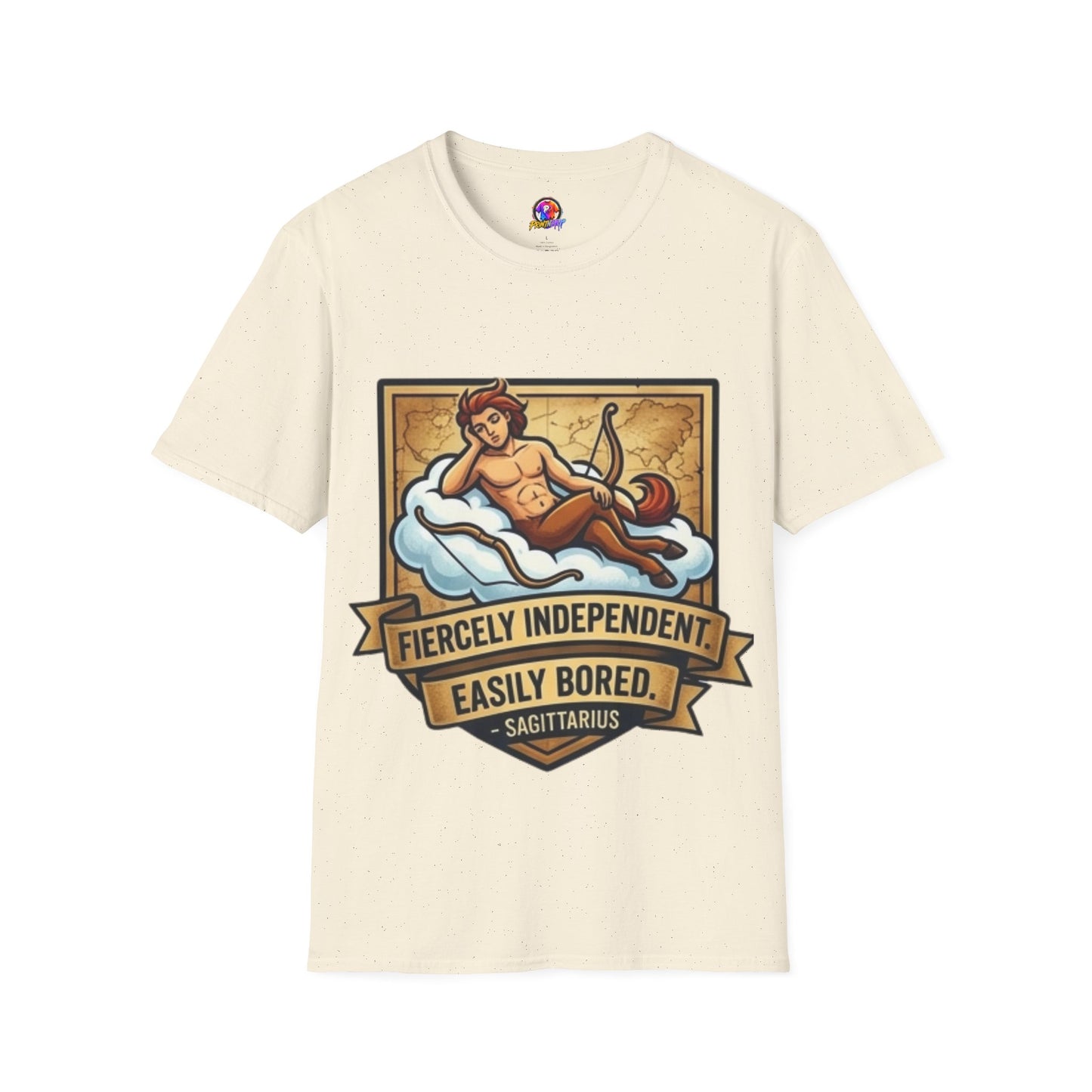 Sagittarius Zodiac T‑Shirt — Fiercely Independent, Easily Bored Astrology Tee