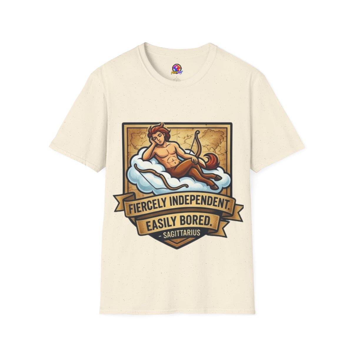 Sagittarius Zodiac T‑Shirt — Fiercely Independent, Easily Bored Astrology Tee