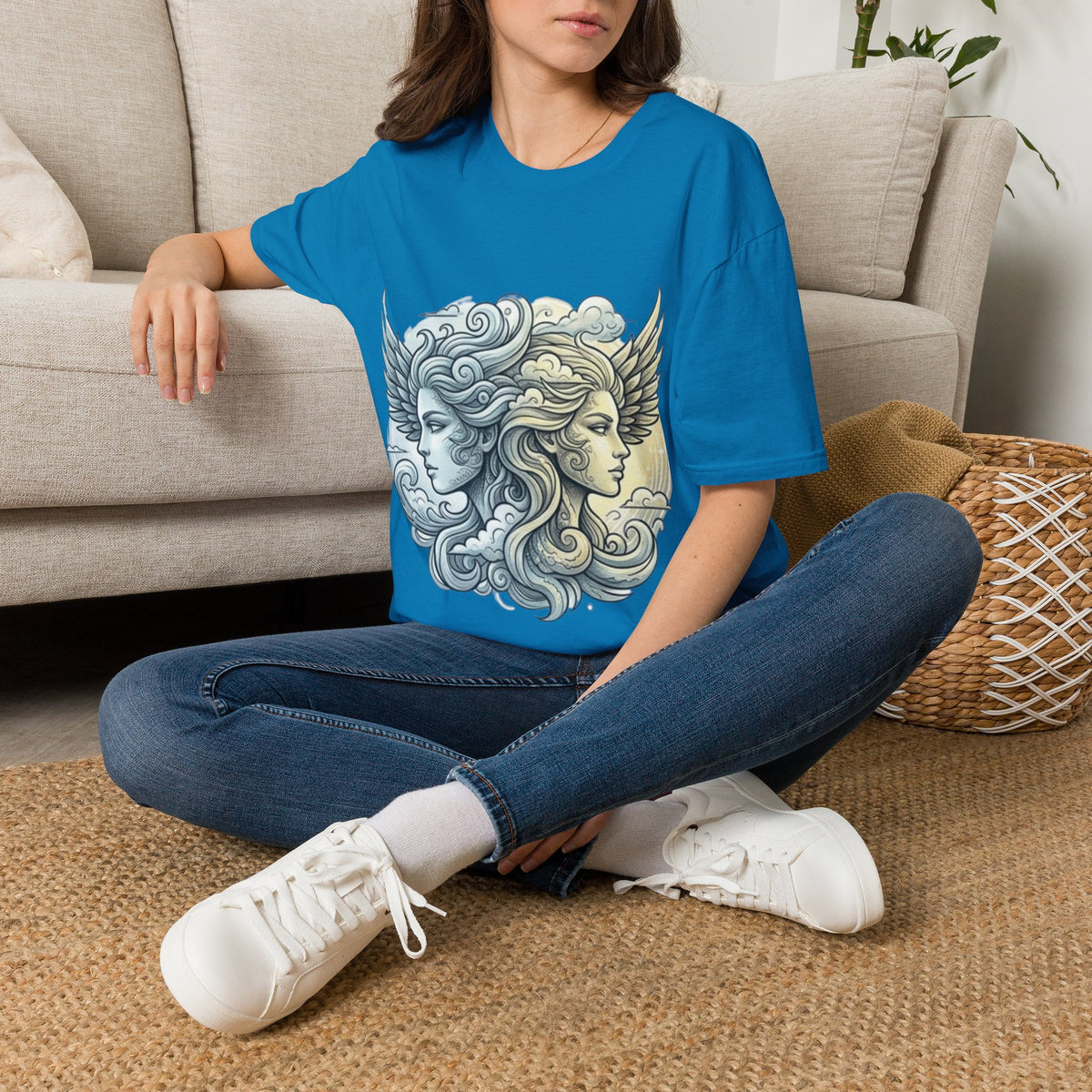 Gemini Zodiac Unisex Softstyle T-Shirt