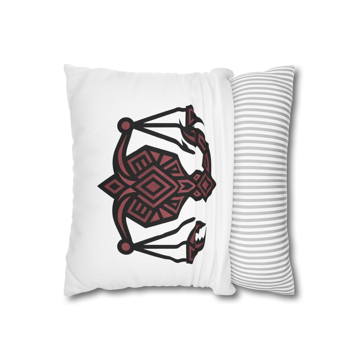 Scorpio Zodiac Scales Decorative Pillowcase — Tribal Scorpio-Style Design