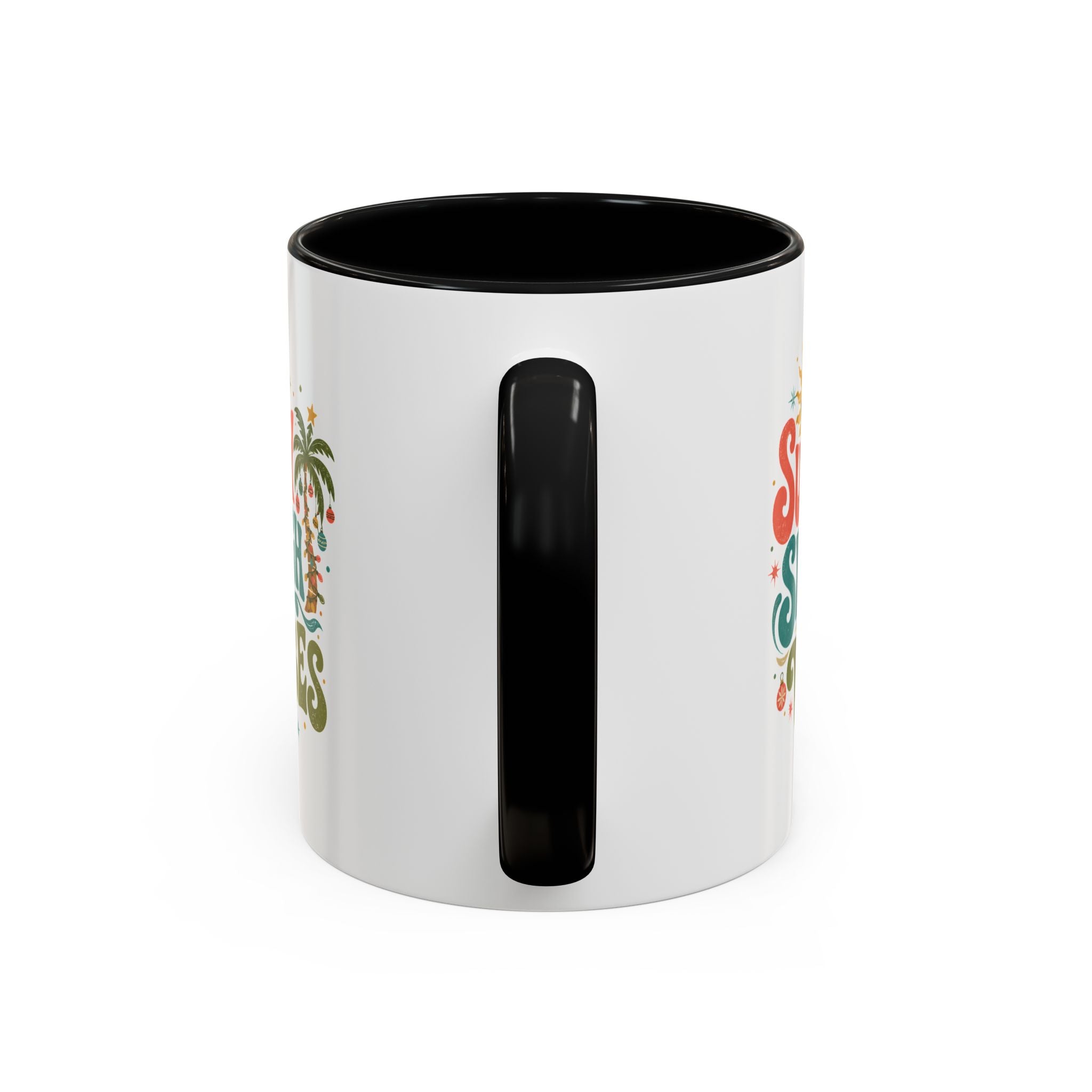 Modern Day Christmas Sunny Sleigh Vibes Coffee Mug