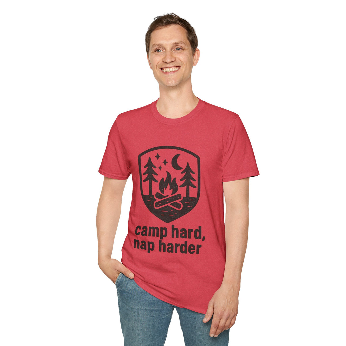 Adventure Forest T‑Shirt — Vintage Night Camping Crest - Trending Now - September 2026