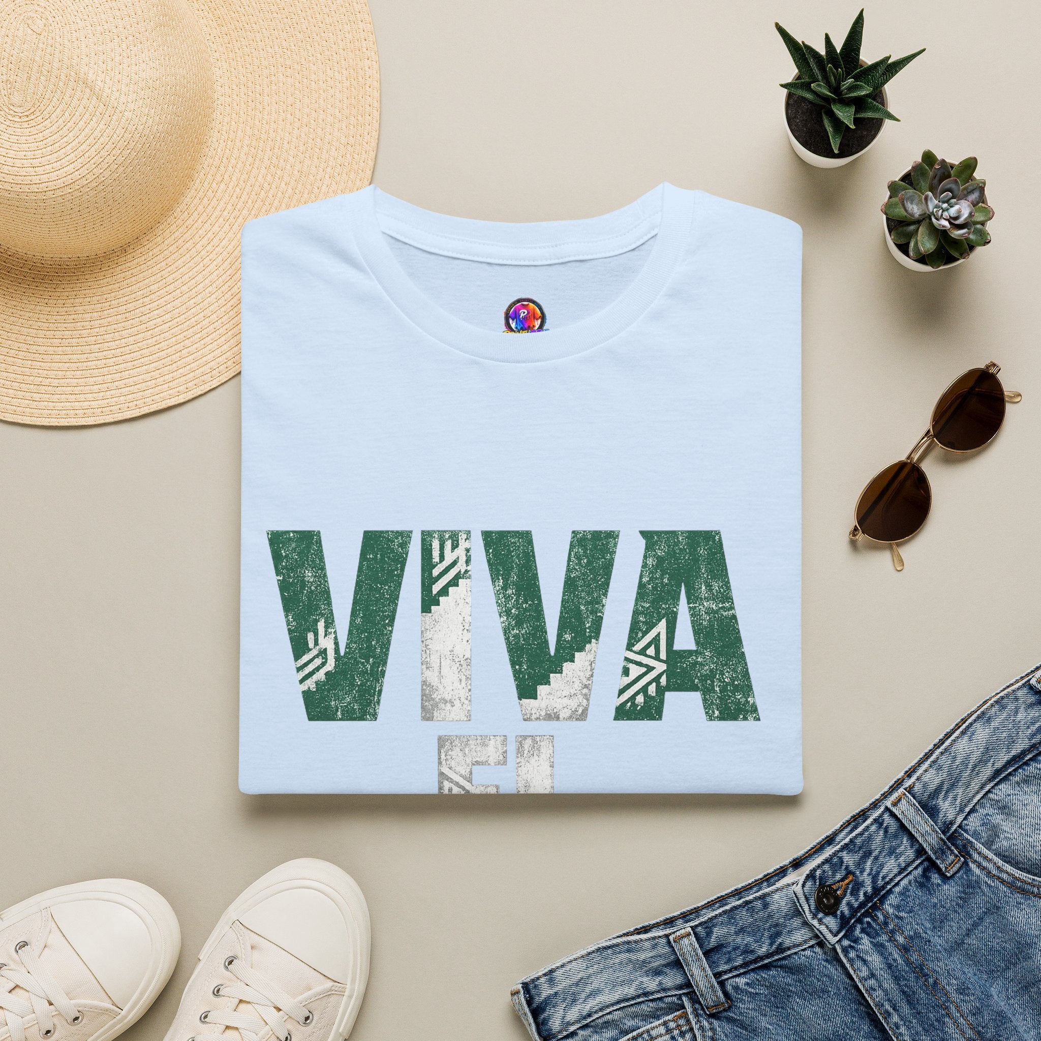 Mexico T-Shirt — "Viva El Fútbol" Mexican Soccer Graphic Tee