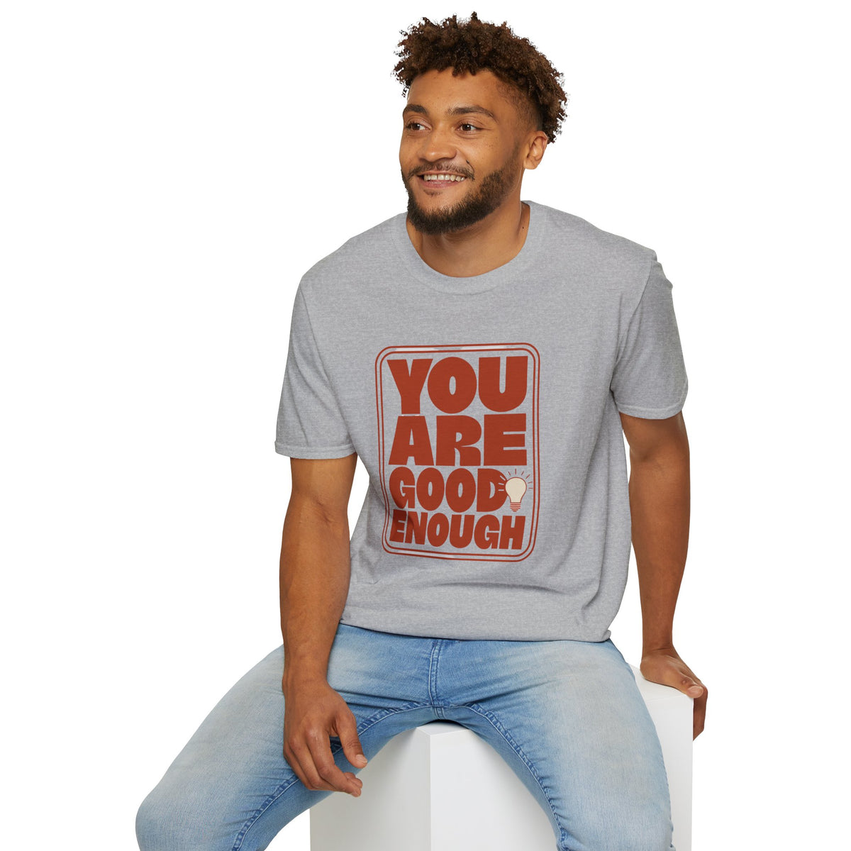 T-Shirt — "You Are Good Enough" Retro Affirmation Tee - Trending Now - August 2026
