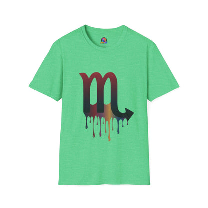 Scorpio Drip Symbol T-Shirt — Zodiac Scorpion Astrology Tee