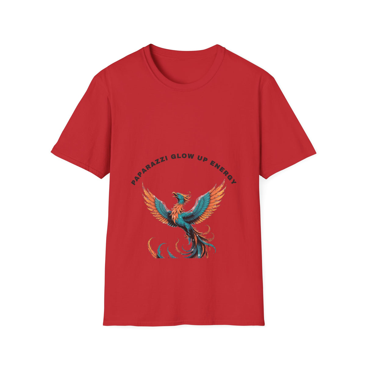 Paparazzi Glow Up Energy Majestic Phoenix White Graphic Tee - Trending Now - September 2026