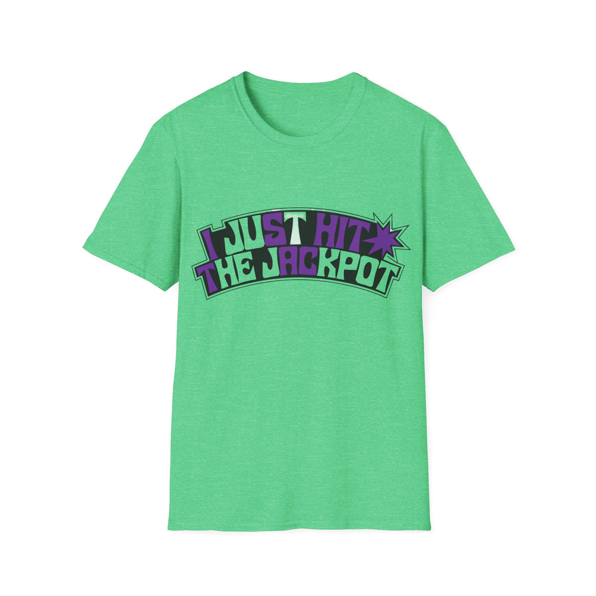 Just Hit the Jackpot T-Shirt — Retro Casino Graphic Tee - Trending Now - August 2026