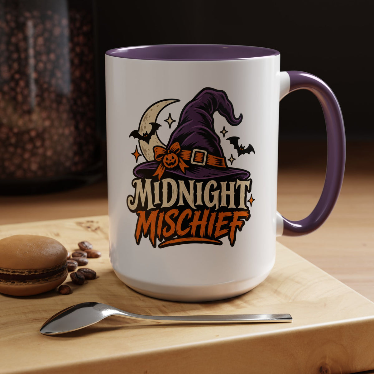 Midnight Mischief Halloween Coffee Mug — Accent 11/15oz