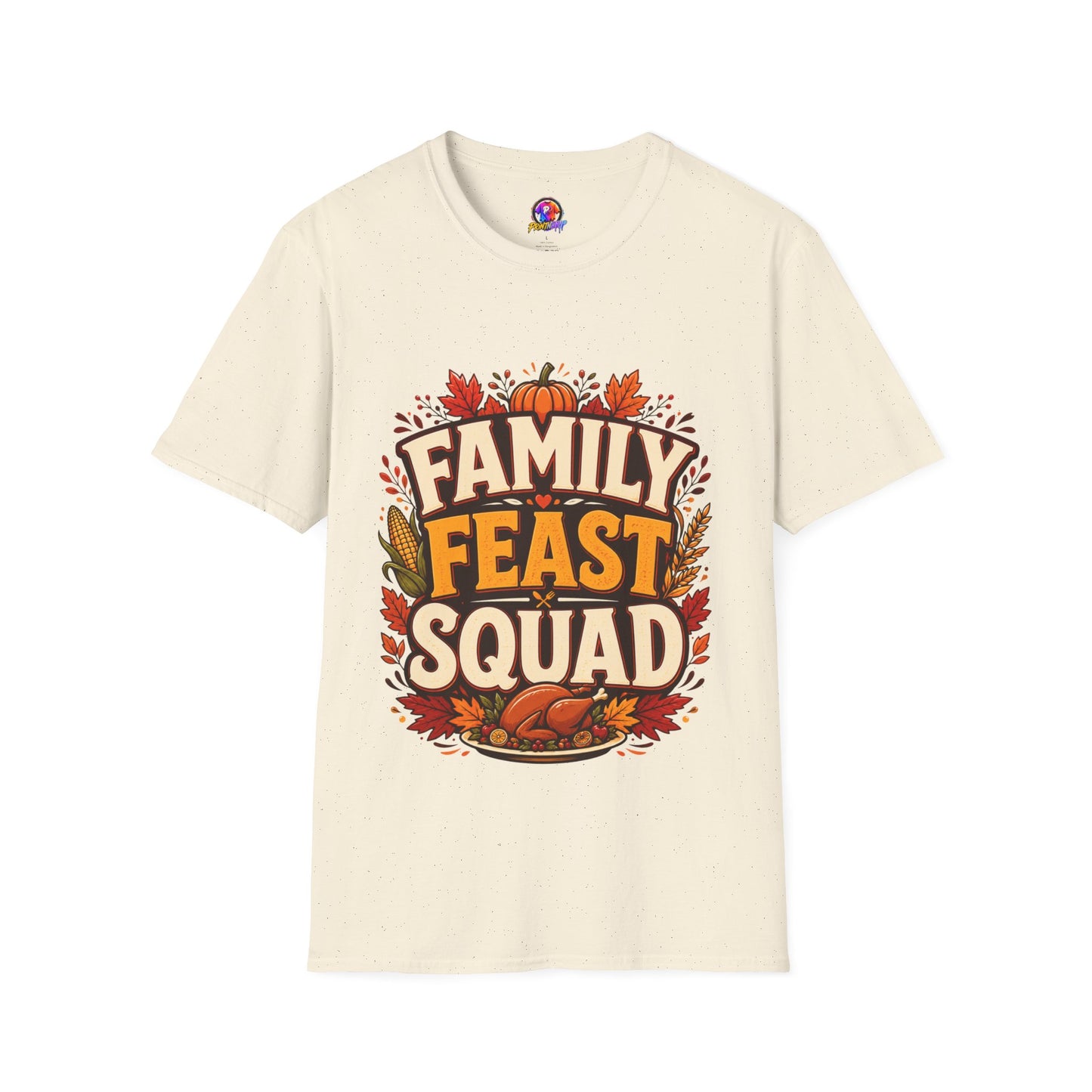 Family Feast Squad T-Shirt — Thanksgiving Fall Harvest Tee