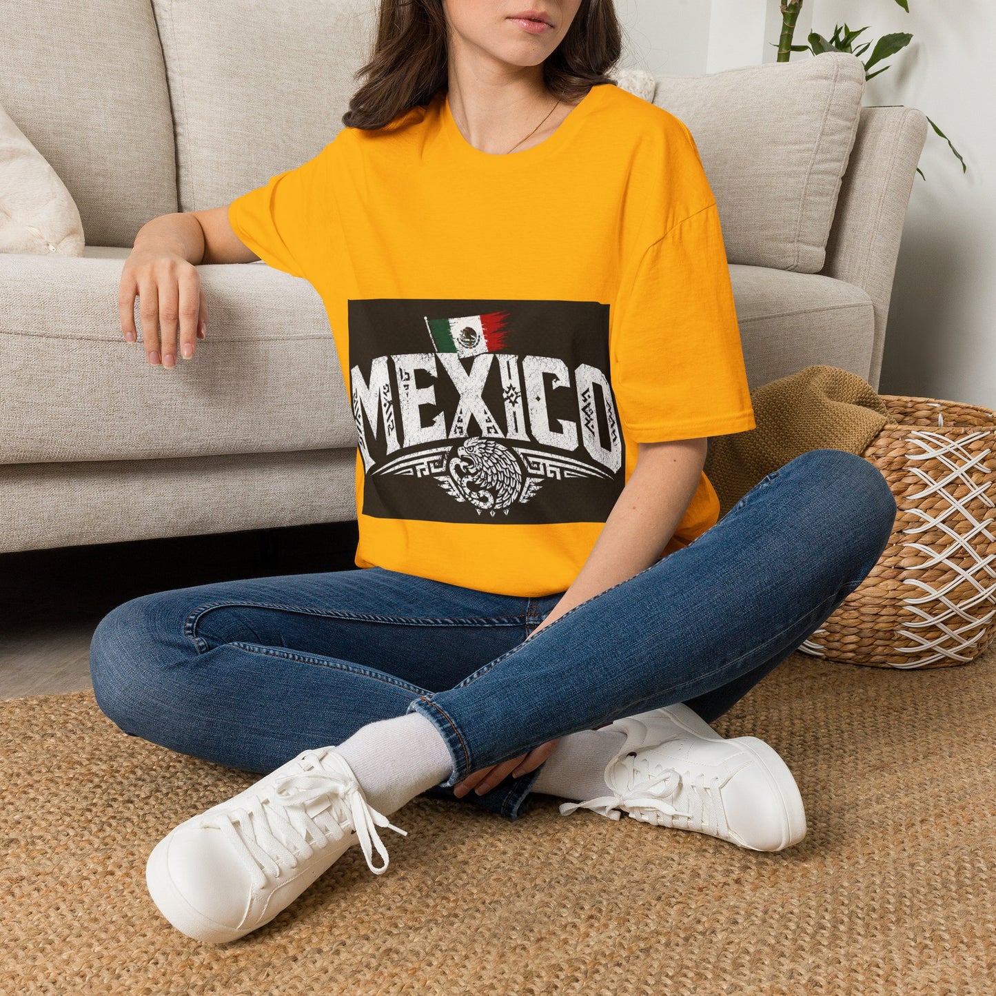 Mexico Vintage Flag T-Shirt
