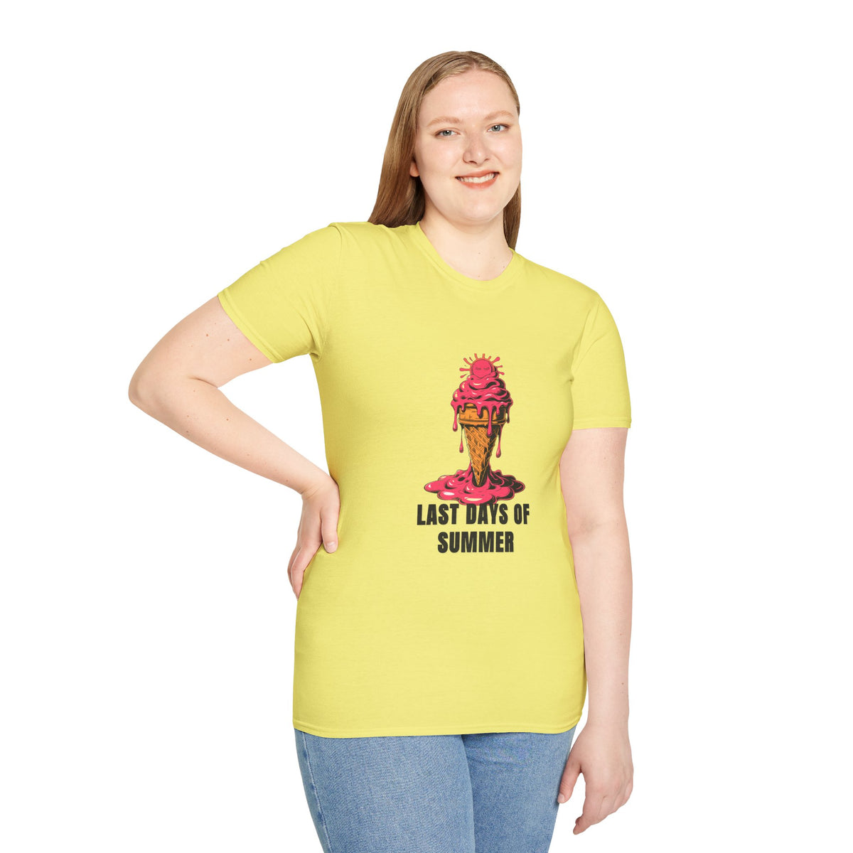 Ice Cream Melt T-Shirt — "Last Days of Summer" Graphic Tee - Trending Now - August 2026