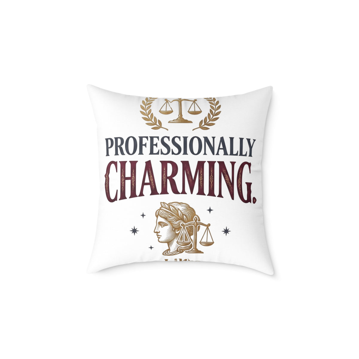 Libra Zodiac Professionally Charming Square Poly Canvas Pillow