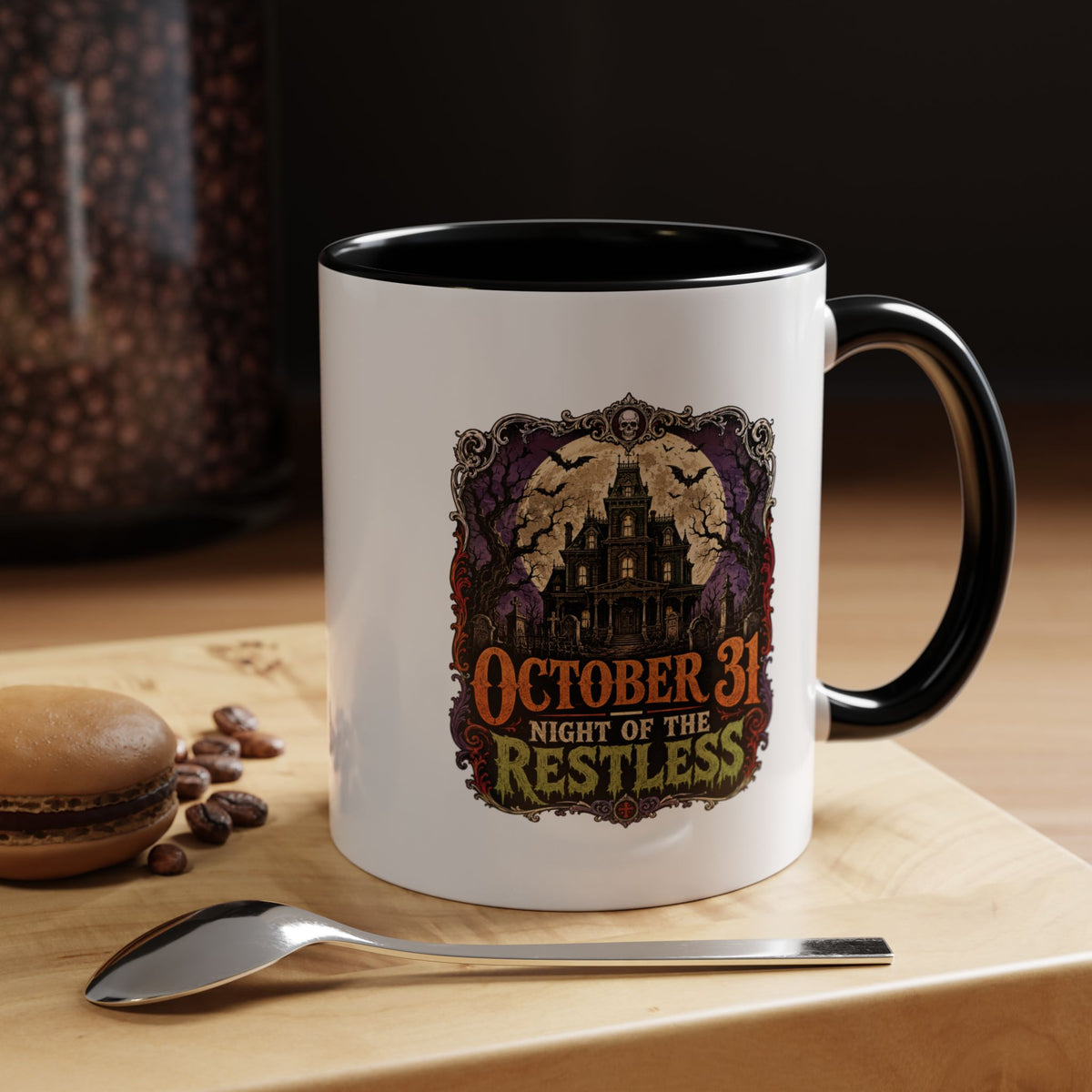 Halloween  October 31 Accent Coffee Mug