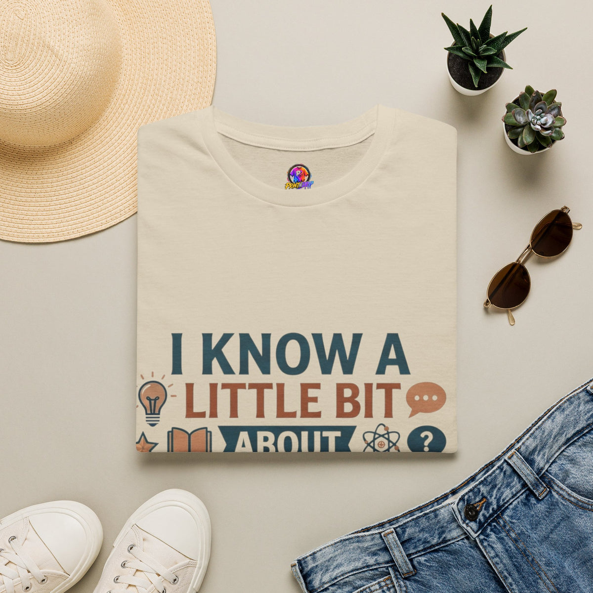 Gemini Funny Horoscope T‑Shirt — "I Know A Little Bit About Everything, It's A Gemini Thing"