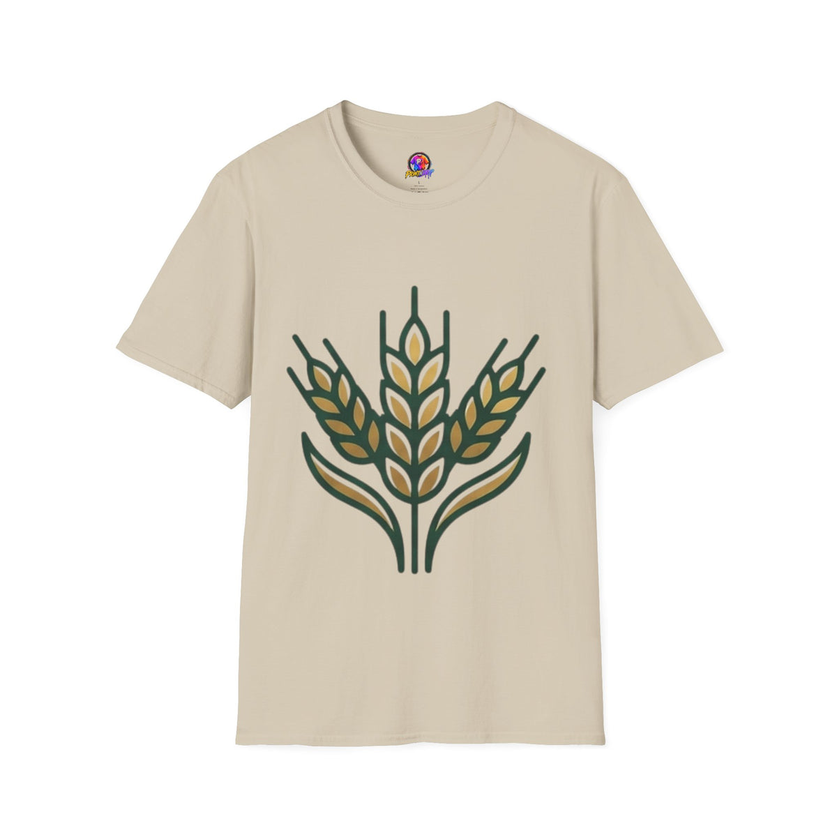 Virgo Zodiac Wheat Graphic T-Shirt