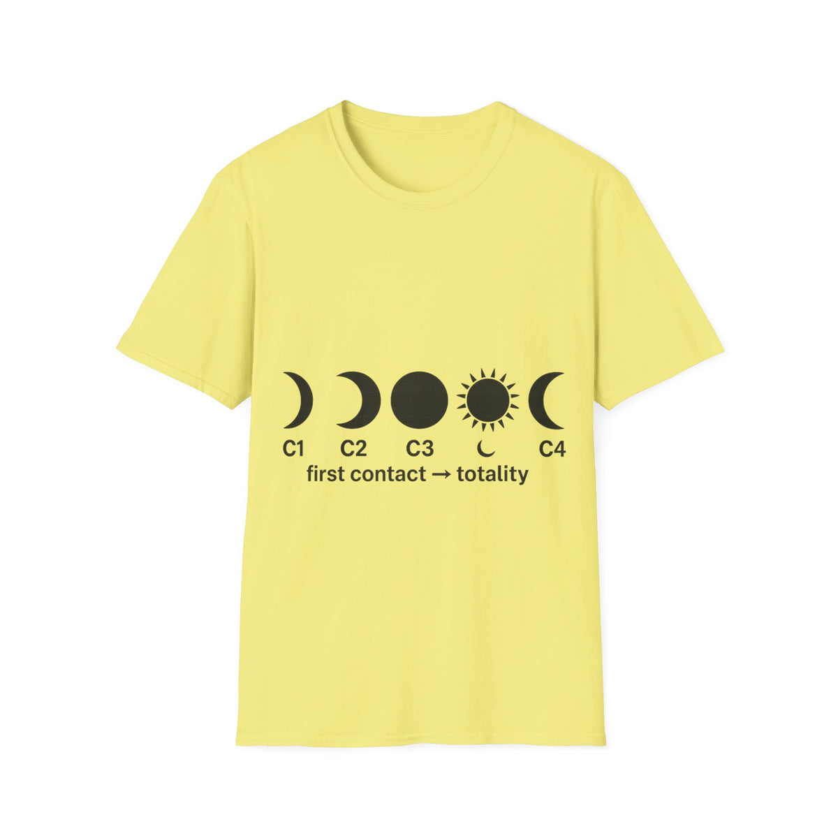 Minimalist Moon Phases Celestial Graphic Tee - Witchy Boho Moon Cycle T-Shirt - Trending Now - September 2026
