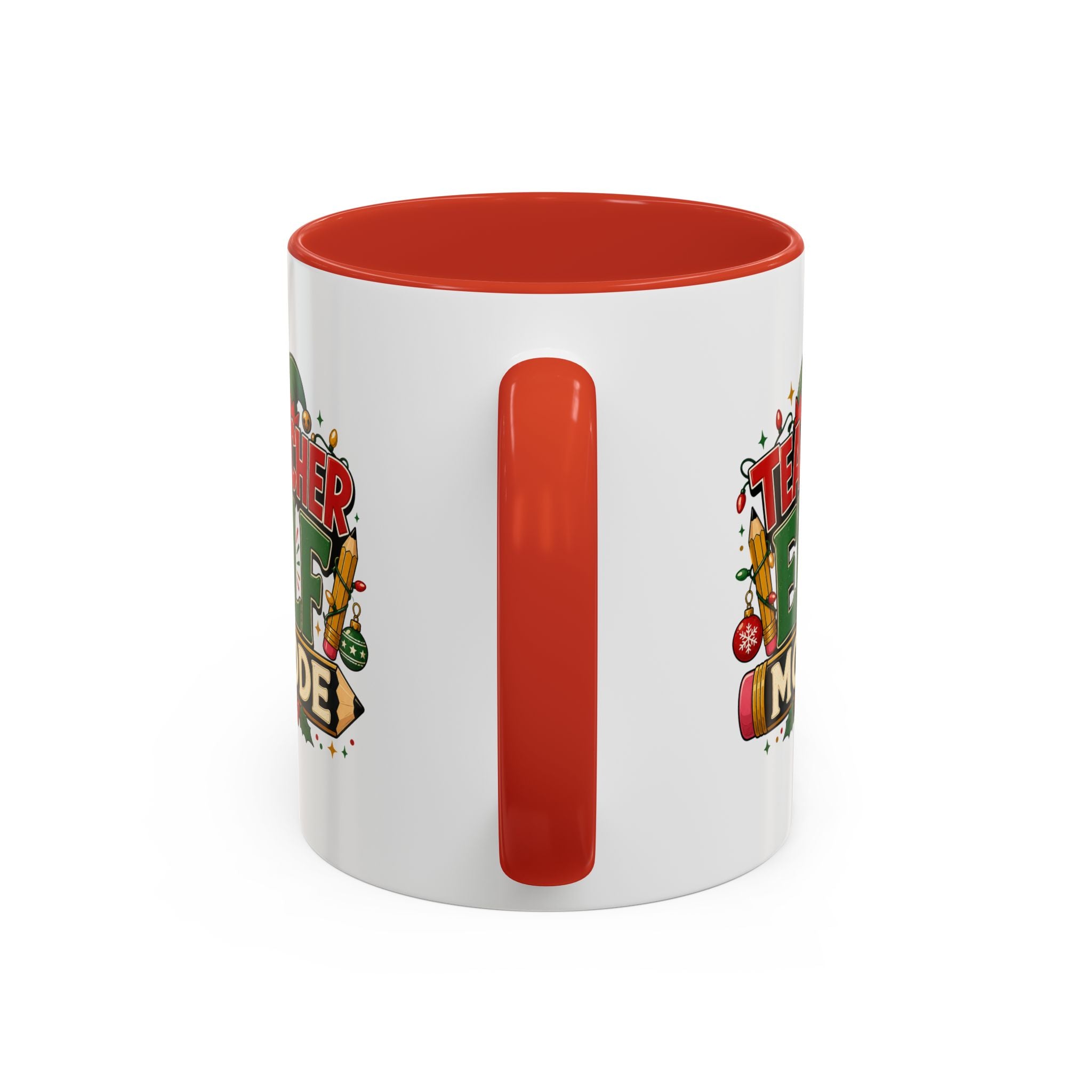Teacher Elf Mode Coffee Mug — Christmas Teacher Holiday Gift