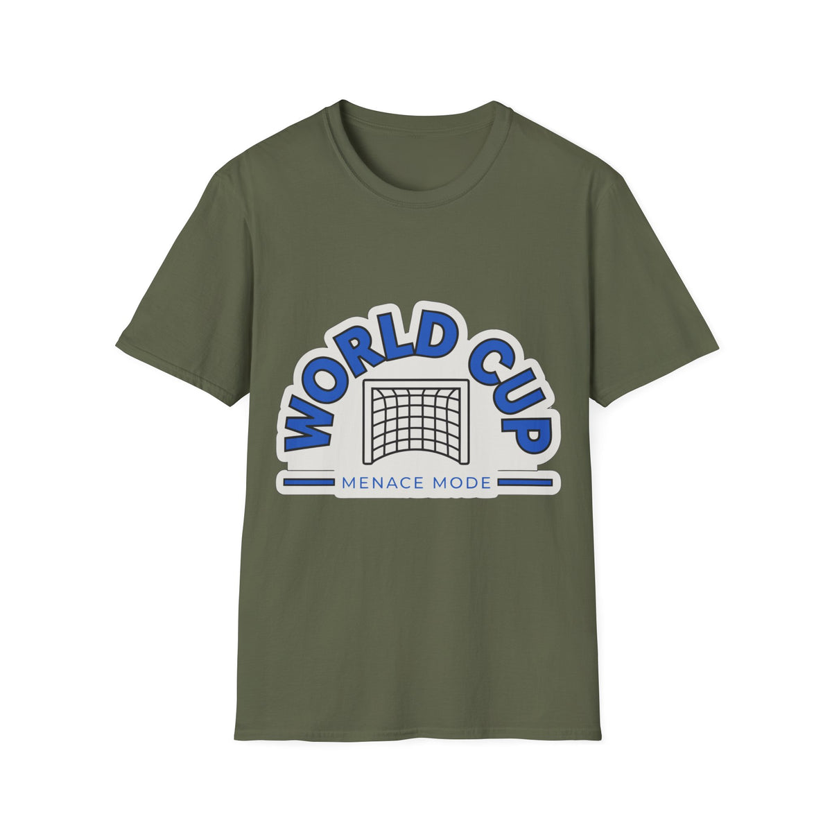 World Cup Soccer T‑Shirt — 'Menace Mode' Retro Goal Graphic - Trending Now - August 2026