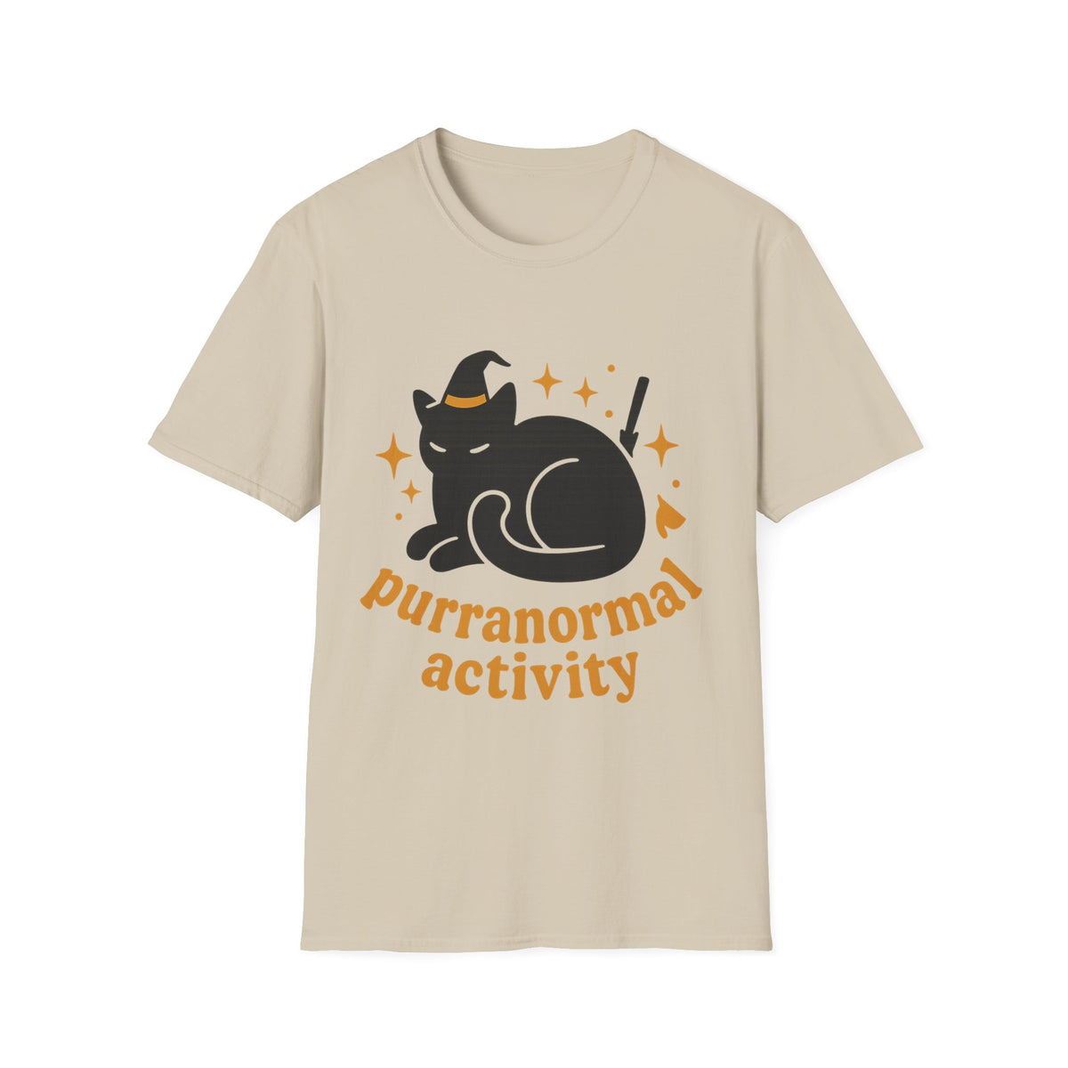 Paranormal Activity Circle T-Shirt — Cute Retro Ghost & Stars Tee - Trending Now - August 2026