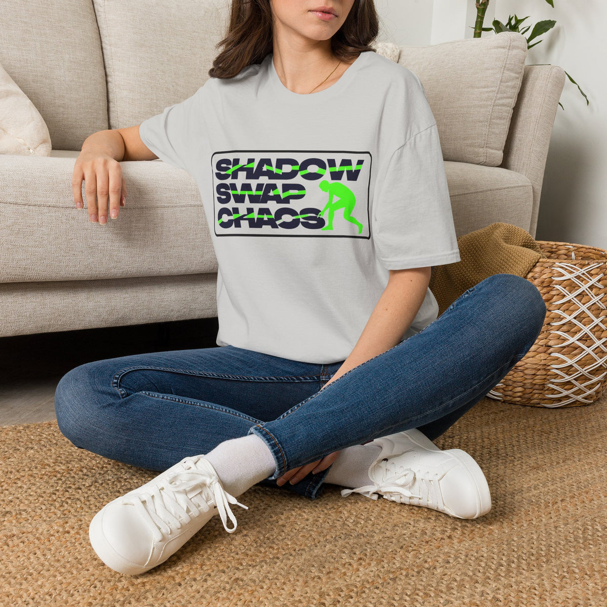 Shadow Swap Chaos T‑Shirt — Retro Neon Graphic Tee - Trending Now - August 2026