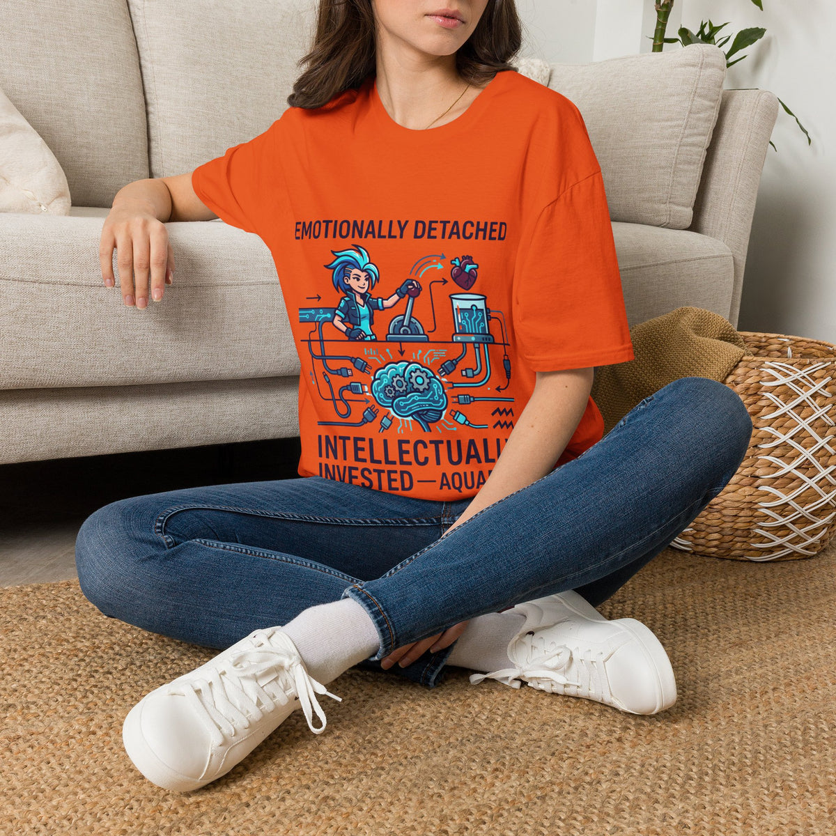 Emotionally Detached, Intellectually Invested T-Shirt