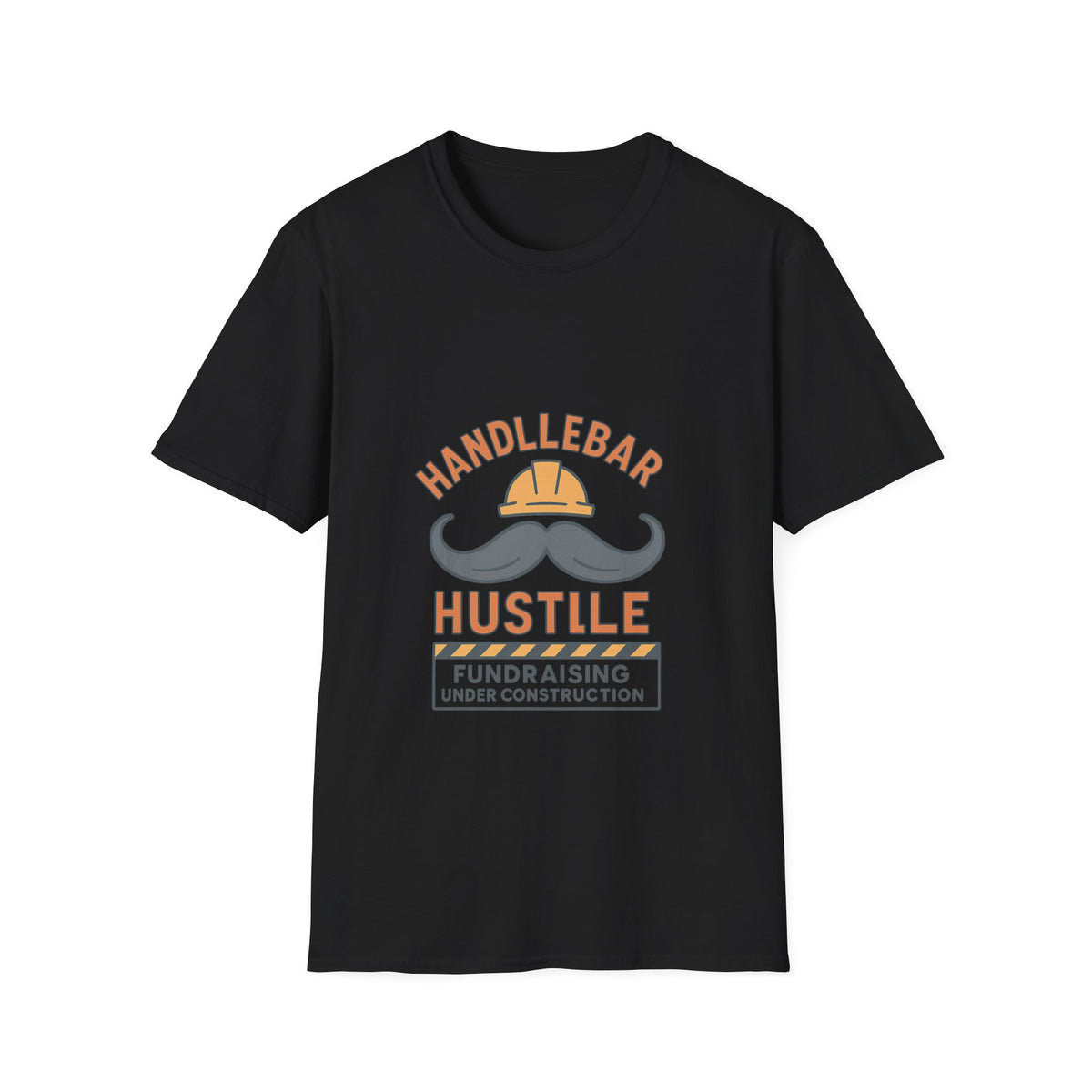 Handlebar Hustle T-Shirt — Vintage Barber Mustache Logo Tee - Trending Now - October 2026