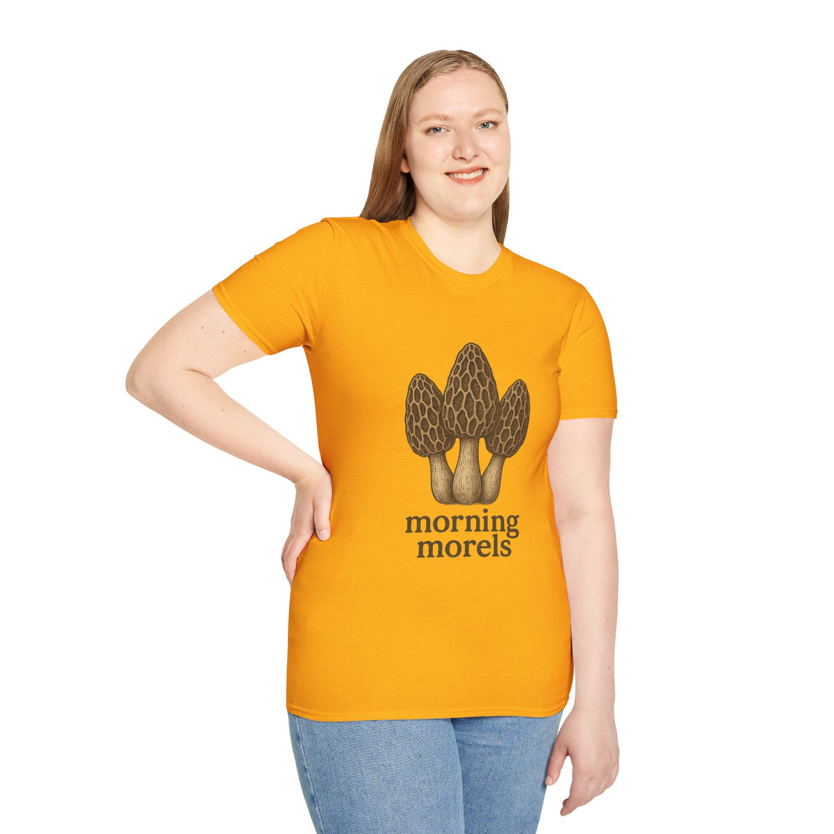 Morel Mushroom T-Shirt — Forager Graphic Tee ("Morel Hunter") - Trending Now - August 2026