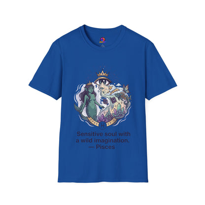 Mystical Mermaid Eye T-Shirt — 'Sensitive soul with a wild imagination' Graphic Tee