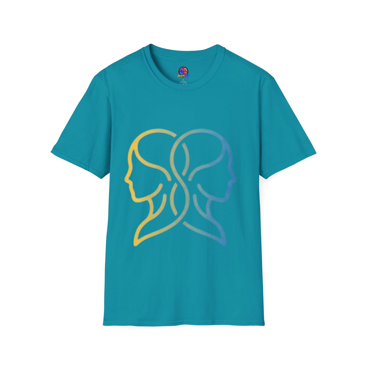 Gemini Zodiac Unisex Softstyle T-Shirt