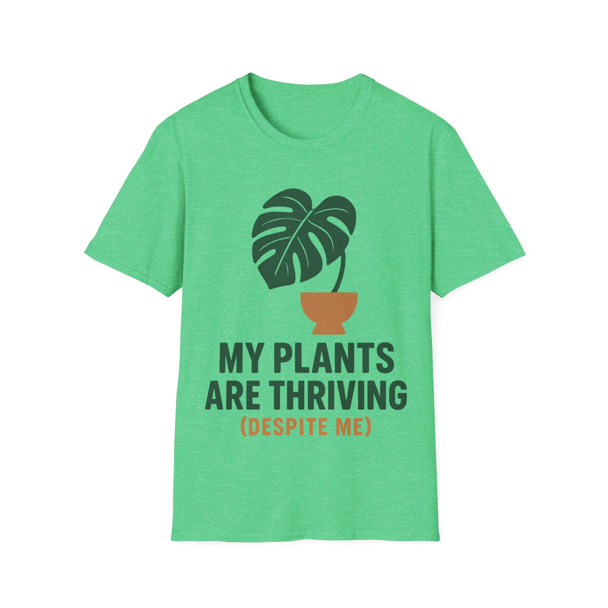 Plant Lover T-Shirt — 'My Plants Are Thriving, Therapy Not' Potted Monstera Tee - Trending Now - September 2026