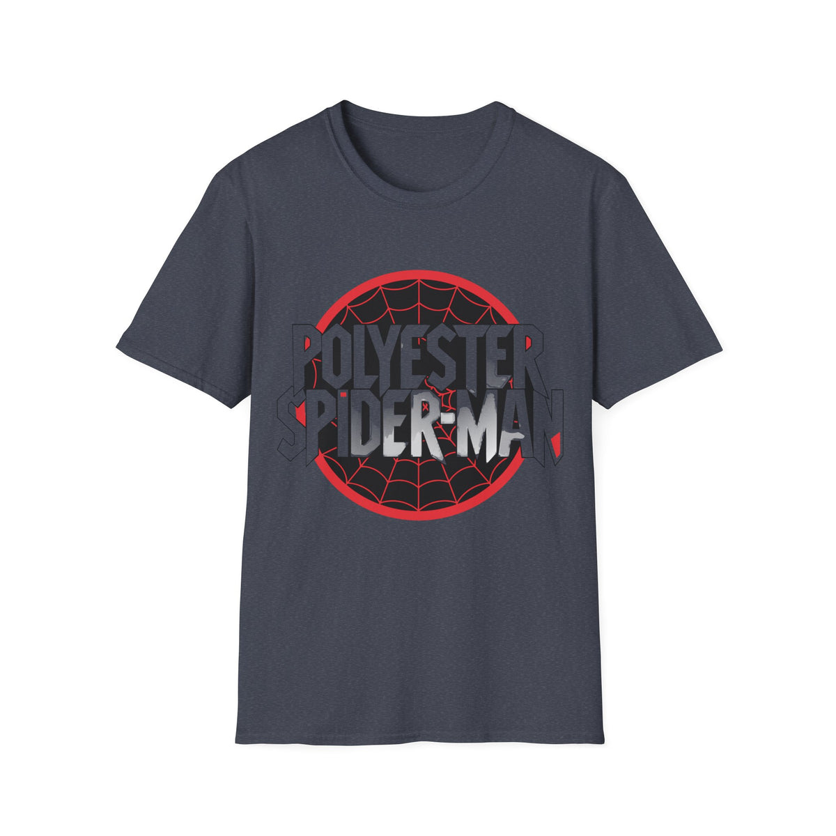 Polyester Spider-Man T-Shirt — Retro Web Logo Graphic Tee - Trending Now - August 2026
