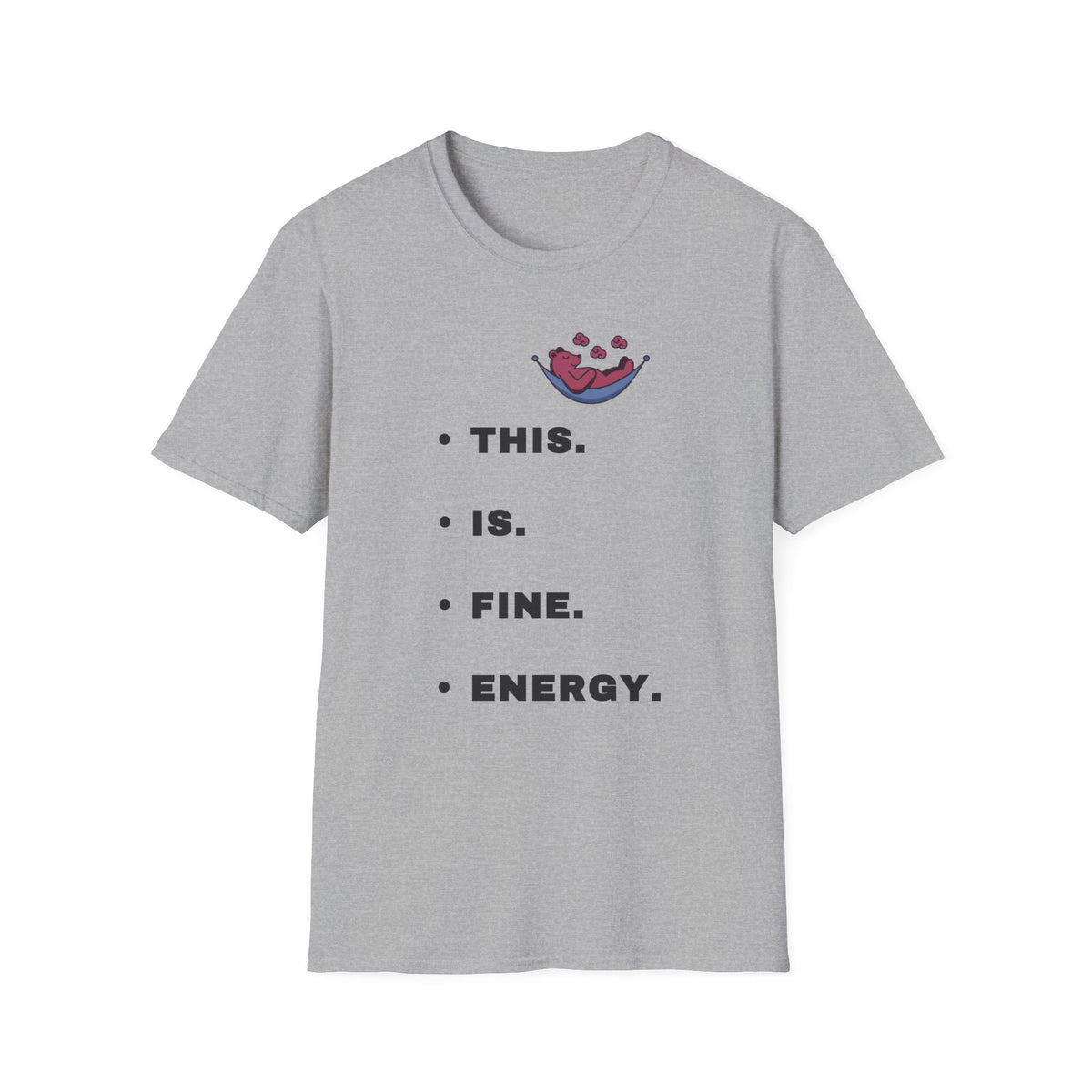 T‑Shirt — “This. Is. Fine.” Comic Dog in Burning Room Funny Graphic Tee - Trending Now - September 2026