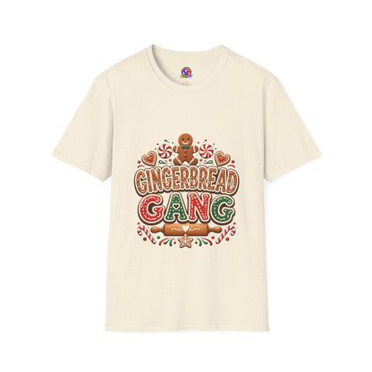 Gingerbread Gang T-Shirt — Cute Holiday Cookie Graphic Tee