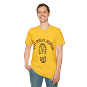 Left Right Ready Bootprint T-Shirt - Trending Now - September 2026