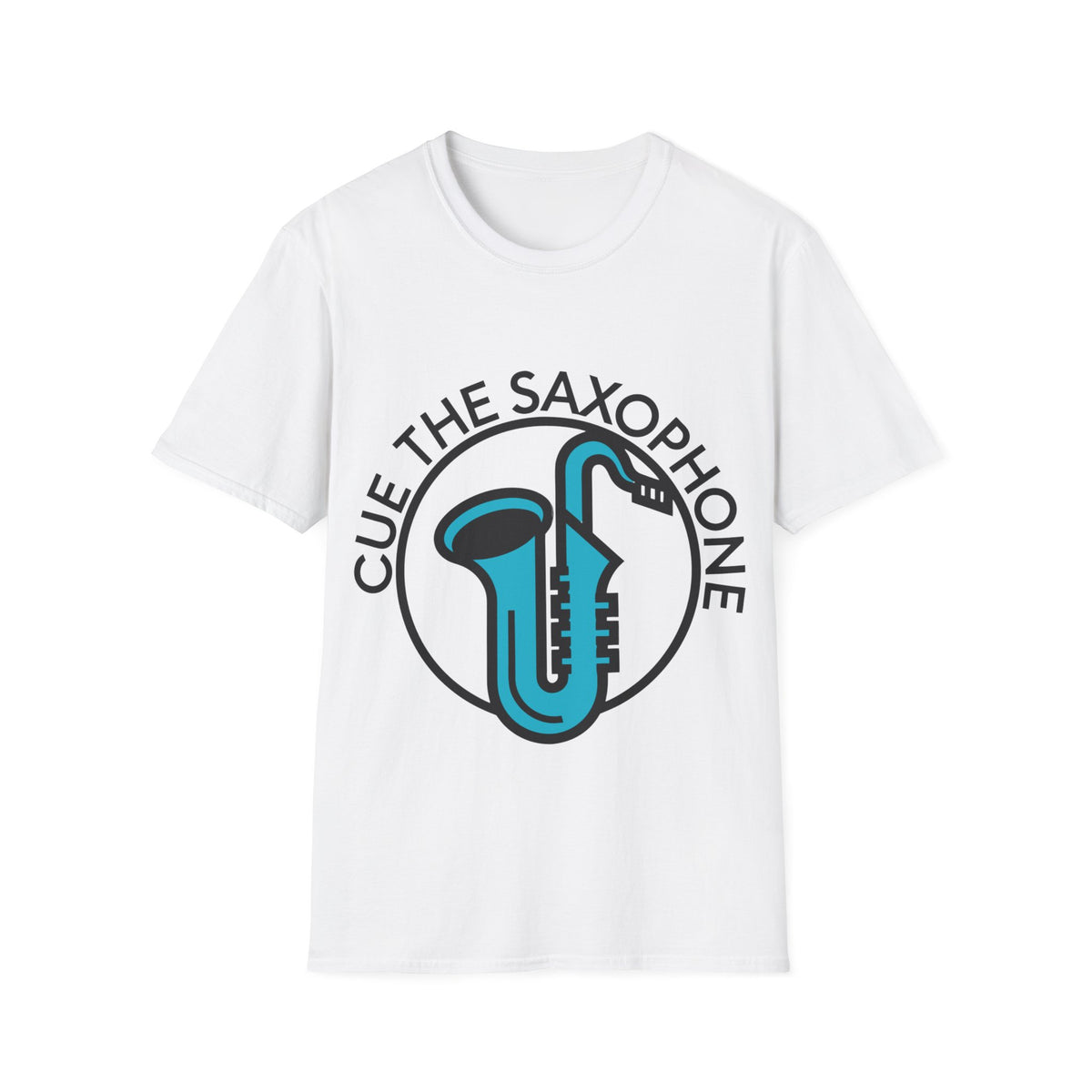 "Cue The Saxophone" Retro Jazz Graphic Tee - Trending Now - September 2026
