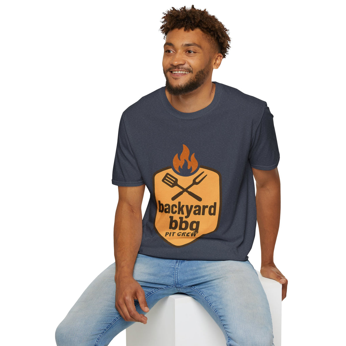 Backyard BBQ T-Shirt — Grilling Badge Tee - Trending Now - August 2026