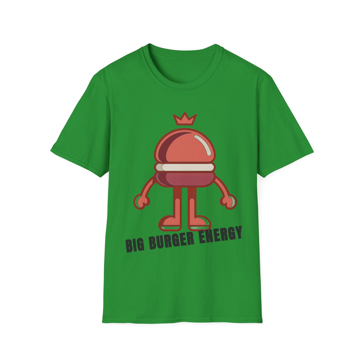 Big Burger Energy T-Shirt — Cute Burger Character Graphic Tee - Trending Now - September 2026