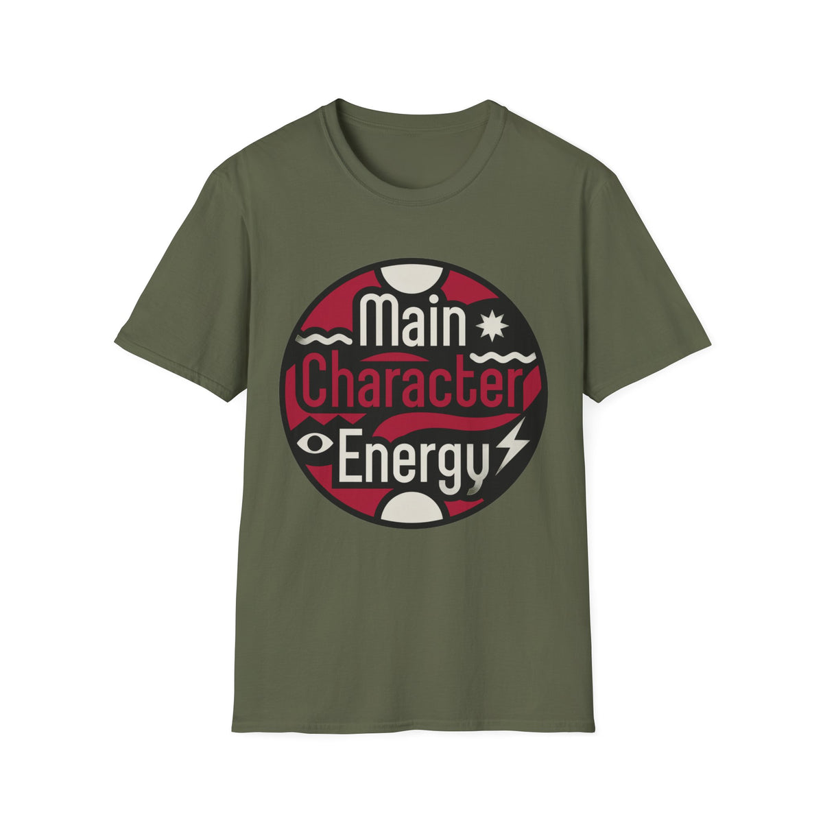 Main Character Energy T-Shirt — Bold Retro Graphic Tee - Trending Now - August 2026