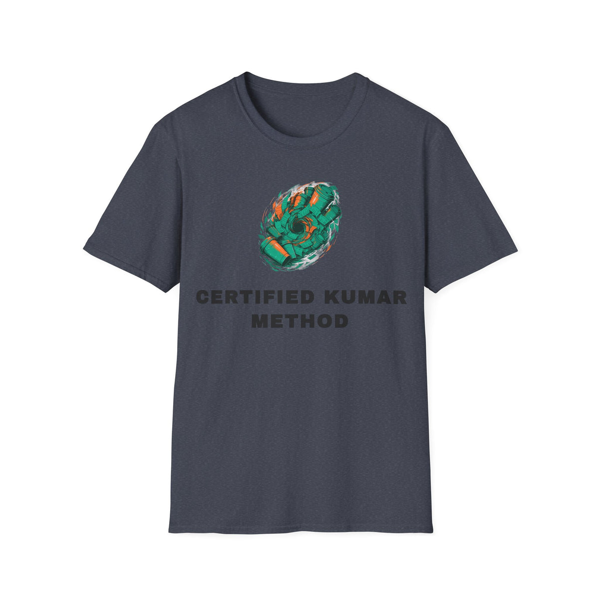 Certified Kumar Method T-Shirt — Minimal Abstract Art Tee - Trending Now - September 2026